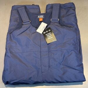 The Children's Place Navy Blue Bib Snow Pants